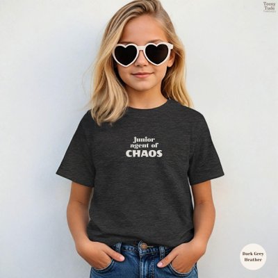 Junior Agent of Chaos youth tee