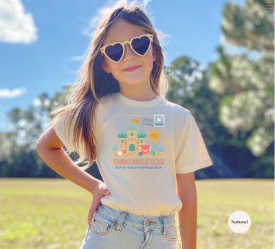 Sandcastle Club youth tee