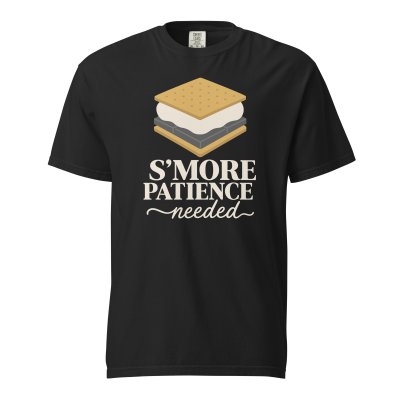 Smores Shirt | Funny Camping Tee | Smore Patience | Summer Camp Shirt | Bonfire Tshirt | Marshmallow Top | Comfort Colors Tee